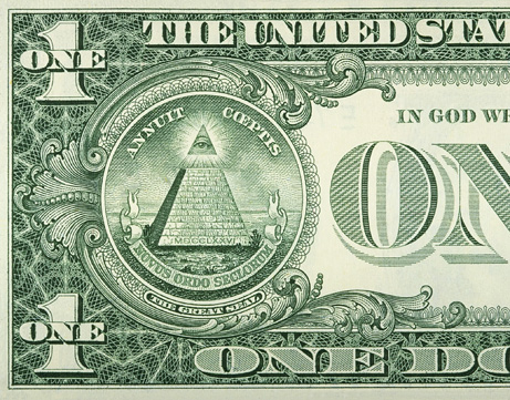 great seal on dollar bill